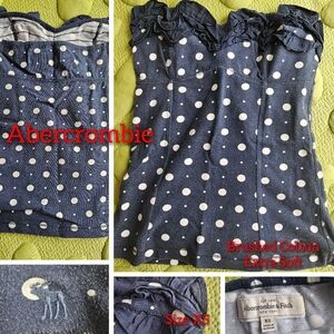 Abercrombie Polka dot Top